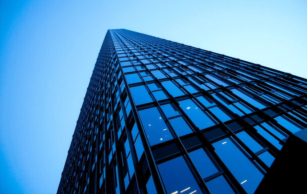 Modern corporate architecture in Bangkok